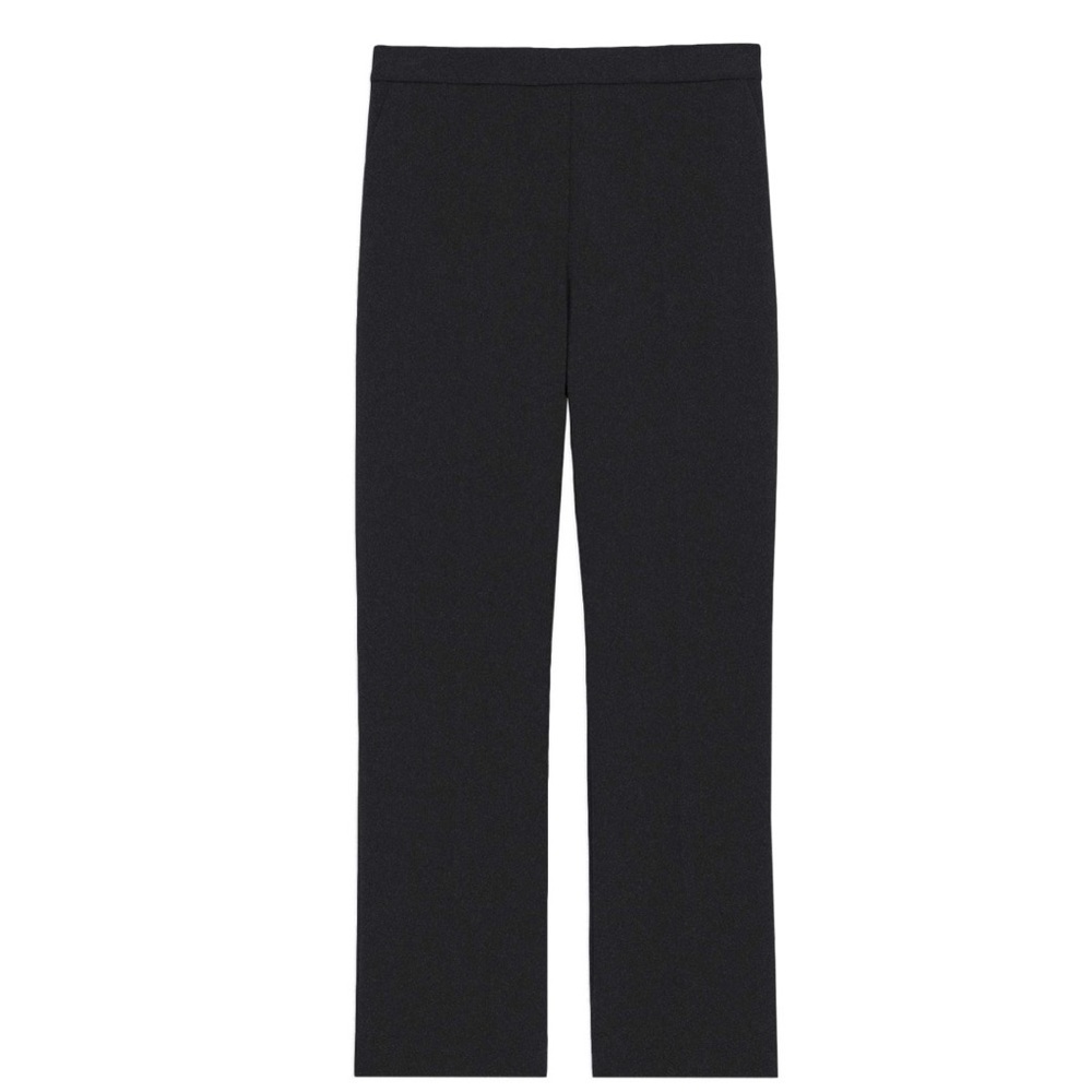 THEORY Treeca Pull-On Cropped Work Trouser Pant in Admiral Crepe size NWT - Picture 6 of 16